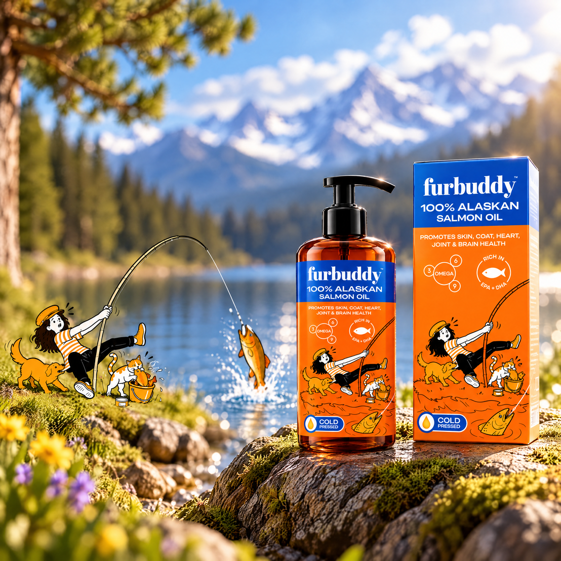 100% Alaskan Slamon Oil